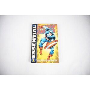Marvel Essential Captain America Volume 1 Graphic Novel comics Multi Lee Kirby
